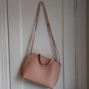 New! Free People Midi Reversible Tote & Wallet